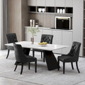 Chaises de salle à manger capitonnées Cheney (Lot de 4) par