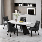 Chaises de salle à manger capitonnées Cheney (Lot de 4) par