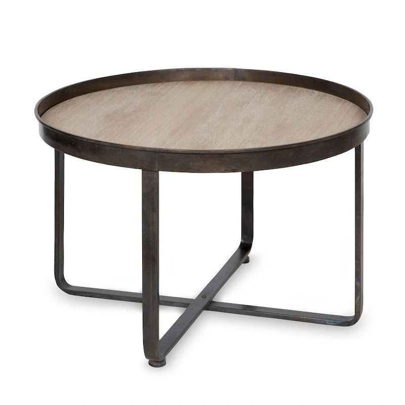 Table basse ronde moderne Zabel - 28 de diamètre