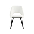 Chaises de salle à manger Bella en bouclé (lot de 2)