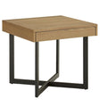 Table d'appoint Eldersley en bois avec un tiroir par