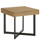 Table d'appoint Eldersley en bois avec un tiroir par
