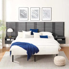 Tête de lit King size murale et tables de chevet modernes de Render