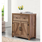 Armoire de rangement à 2 tiroirs et meuble d'appoint à 2 portes Ledel Farmhouse